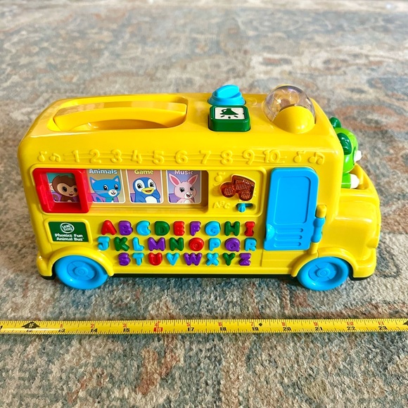 LeapFrog Phonics Fun Animal Bus Baby Toddler Toy - Picture 3 of 8